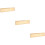 3Pcs Compact Metal Rulers for Students Office Drawing and Engineering 9
