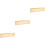 3Pcs Compact Metal Rulers for Students Office Drawing and Engineering 5