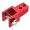 5Pcs Motorcycle Shock Extender Aluminum Alloy Red Rear Riser Adapter 2