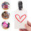 40Pcs Durable White Blank Luggage Tags DIY Heat Tags 6