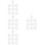 40Pcs White Round Cross Stitch Mesh Sheet Durable Plastic DIY Grid 9