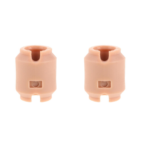 2Pcs Plastic 1/6 Scale Action Figure Neck Adapter for Head Sculpt 2