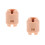2Pcs Plastic 1/6 Scale Action Figure Neck Adapter for Head Sculpt 7