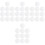 40Pcs White Round Cross Stitch Mesh Sheet Durable Plastic DIY Grid 5
