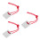 3Pcs Precision Titanium Steel Car Paint Correction Silver 8