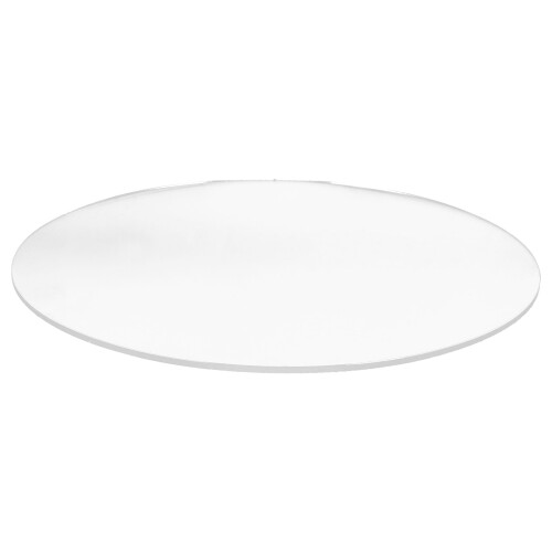 4Pcs Transparent Acrylic Round Discs DIY Cake Display Craft Panels