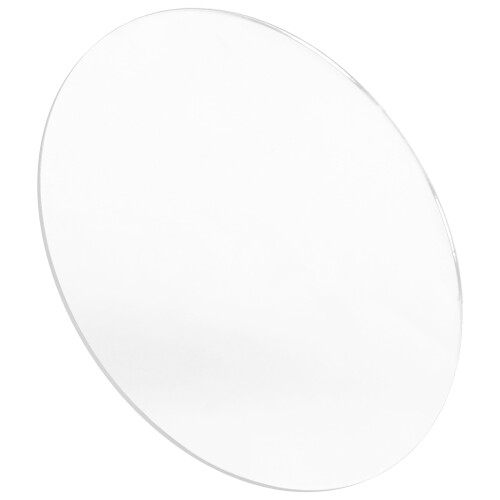 4Pcs Transparent Acrylic Round Discs DIY Cake Display Craft Panels 2