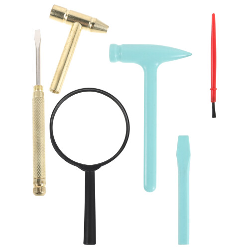 5Sets Precision Kids Archaeology Tools Set Metal Digging Kit Assorted 1