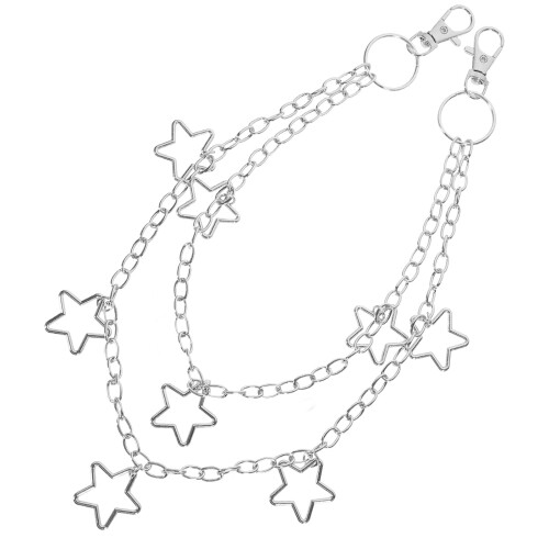 5Pz Catena Strato Argento in Stile Unisex Robust 2