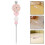 4Pcs Heat-Resistant Silicone Cake Icing Pins with Cookie Art Tools 11