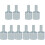 10Pcs Silver Leveling Jack Drill Adapter Durable Carbon Steel Socket 4