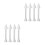 8Pcs Silver Cake Decorating Rods Aluminum Fondant Icing Tools 4
