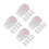 36Pcs Elegant Jade Roll on Bottle Replacement Tops for Essential Oils 5