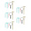 5Sets Precision Kids Archaeology Tools Set Metal Digging Kit Assorted 4