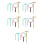 5Sets Precision Kids Archaeology Tools Set Metal Digging Kit Assorted 9