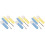 6Pcs Durable Seam Ripper Tools with Thread Eraser in Assorted Colors 6