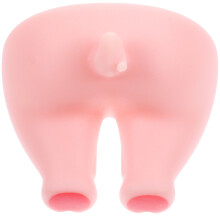 2Pcs Adhesive Pink Bathroom Toothbrush Holder Hooks No Drilling