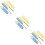 6Pcs Durable Seam Ripper Tools with Thread Eraser in Assorted Colors 11