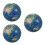 3Pcs Soft Sponge Earth Mini Globe Squeeze Balls for Classroom Learning 5