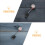 3Pcs Precise Gas Cylinder Level Indicator Durable Acrylic Iron Gauge 7