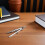 2Pcs Convenient Silver Compass Sturdy Spring Closer Tool 6