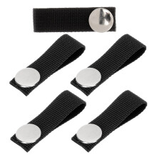 10Pcs Black Elastic Hockey Chin Strap Replacement Kit
