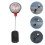 3Pcs Precise Gas Cylinder Level Indicator Durable Acrylic Iron Gauge 10