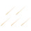 5Pcs Beige Drum Mallets Premium Maple Wood Drumsticks for Drummers 8