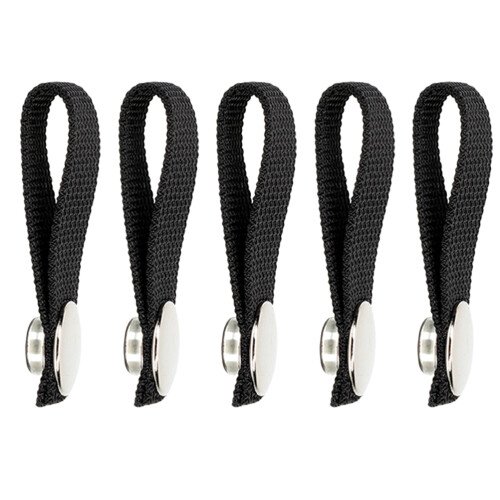 10Pcs Black Elastic Hockey Chin Strap Replacement Kit 2