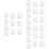 30Pcs Clear Handmade Acrylic Sheets Durable Transparent Plastic Panels 4