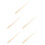 5Pcs Beige Drum Mallets Premium Maple Wood Drumsticks for Drummers 5
