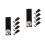 10Pcs Black Elastic Hockey Chin Strap Replacement Kit 4