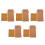 50Pcs Traditional Bamboo Fortune Sticks Chinese Divination 6