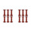 12Pcs Wooden Thread Spools Light Brown Vintage Organizer for Sewing 8