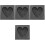 4Pcs Laboratory Graphite Mold Set for Gold Silver Copper Casting 6