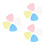 3Pcs Professional Tailor Fabric Chalk Durable Triangle Sewing Markers 4