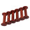 12Pcs Wooden Thread Spools Light Brown Vintage Organizer for Sewing 2