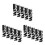 DIY Black Mouse Skate Stickers Mouse Feet Accessories 3