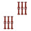 12Pcs Wooden Thread Spools Light Brown Vintage Organizer for Sewing 4
