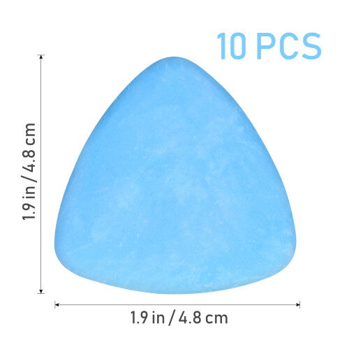 3Pcs Professional Tailor Fabric Chalk Durable Triangle Sewing Markers 2