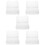 5Sets White Plastic Gardening Seed Storage Organizer Box with Dividers 9