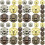 128Pcs Durable Iron Toggle Hasp Latch for Drawer and Box Replacement 5