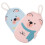 10Pcs Soft Assorted Color Infant Bath Sponges Easy Use Bathing Tool 3
