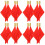 4Sets Traditional Chinese Allegro Clapper for Children Use 7