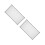 2Pcs Foldable Projector Screen Portable Outdoor Indoor Use 5