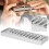 10-Hole Blues Harmonica Comb Part for SP20 Aluminum Alloy Silver Accessory 8