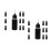 48Pcs Black Needle Tip Glue Applicator Bottles Plastic Precision Craft 4