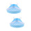 2Pcs Small Animal Plastic Litter Box Triangle Shape Sky-Blue Pet Potty 9