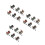 18Pcs Plastic Pull Back Dinosaur Vehicles Friction Powered Kids Toys 6