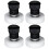 20Pcs Clay Repair Tool Ceramic Trimmer with Centering Aid White 1